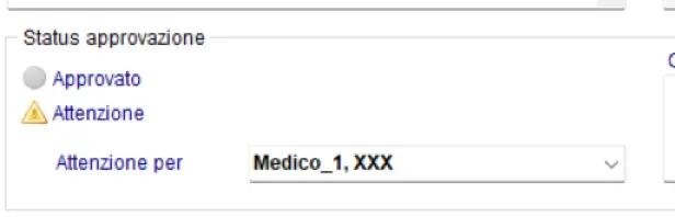 È possibile inserire un’informazione e poi richiedere la sua validazione da un altro utente